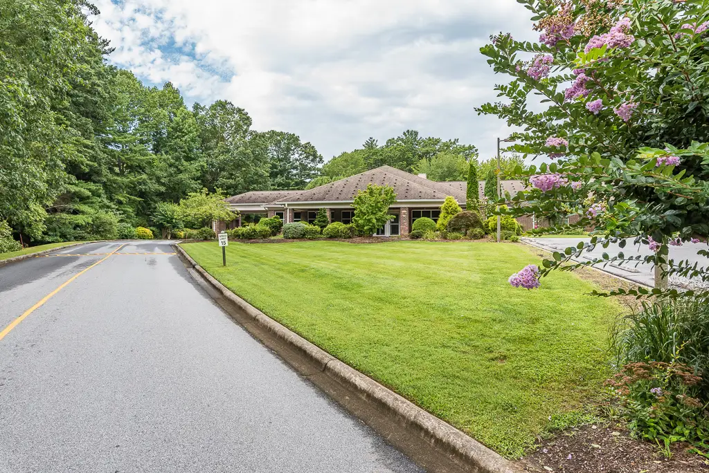 View of Road Leading to Main Building View of Road Leading to Main Building