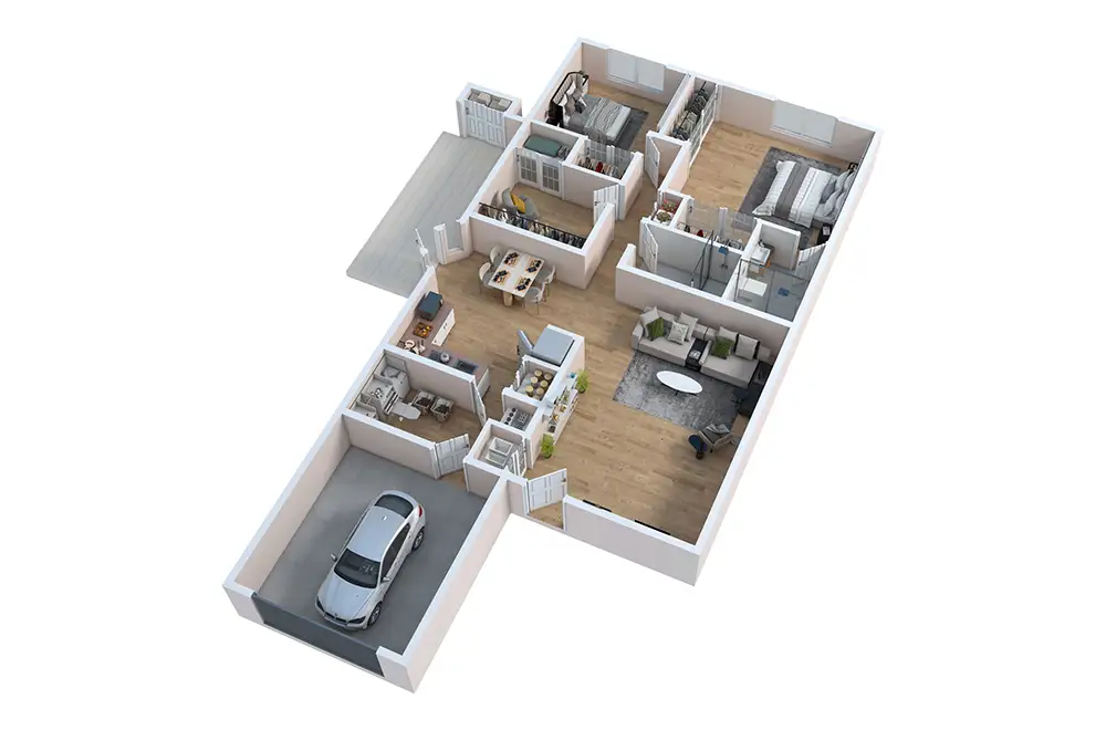 Two Bedroom B Two Bedroom B
