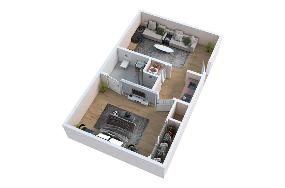 Memory Care One Bedroom Memory Care One Bedroom